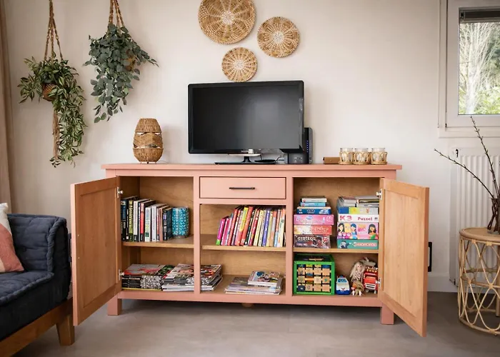 Stayatsas Sam, Middenin Het Bos, Kindvriendelijk, Stijlvol Ingericht, Parkeren Naast Het Huisje,veel Privacy, Ruime Tuin אפ